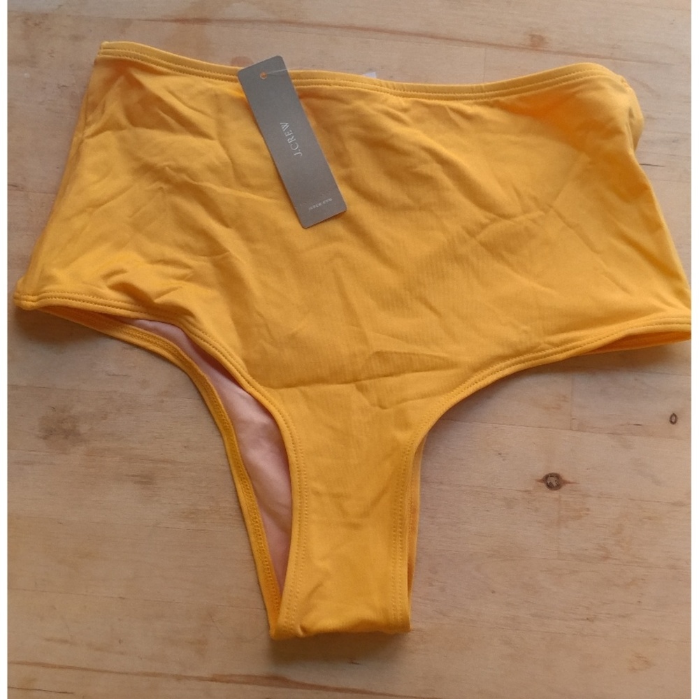 J.Crew Playa Atlantic High-waist bikini bottoms